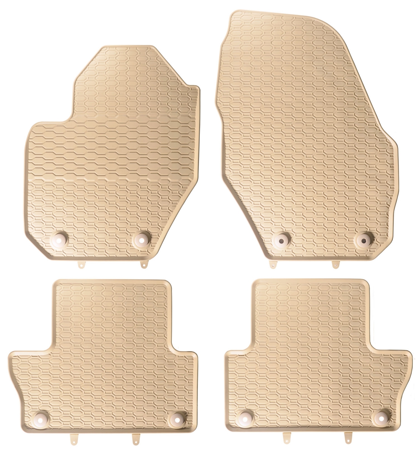 Gummifußmatten für Volvo XC60 I