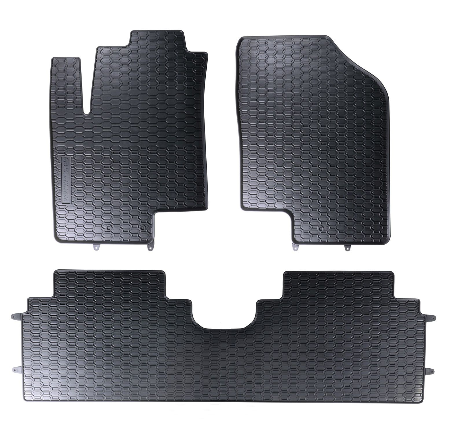 Gummifußmatten für Hyundai IX20 / Kia Venga