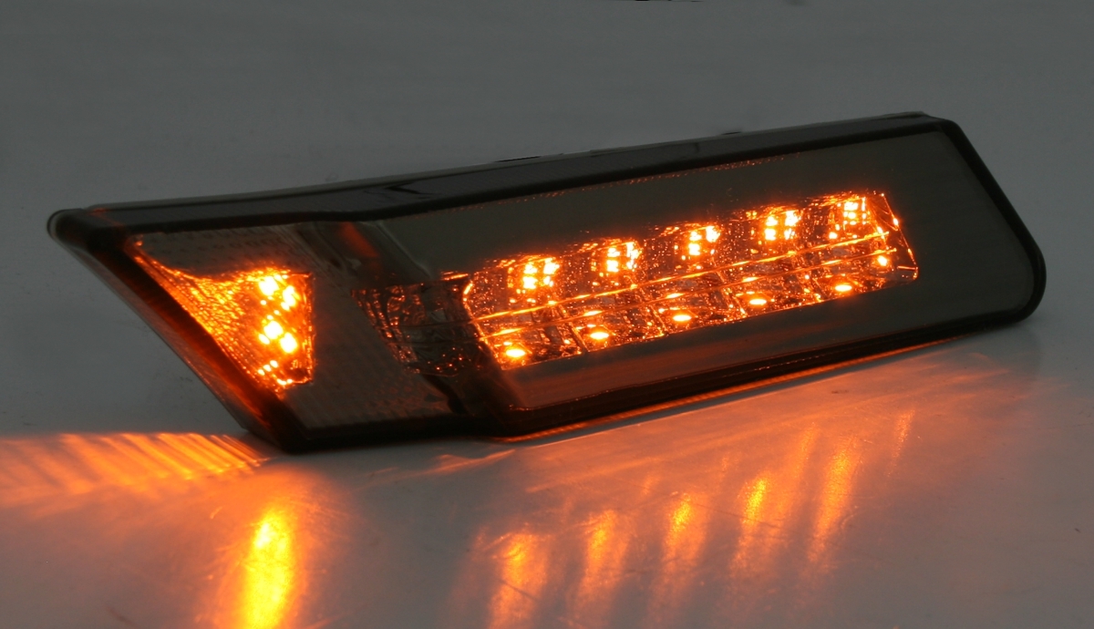 LED Seitenblinker für Porsche 997 / 911 in Chrom