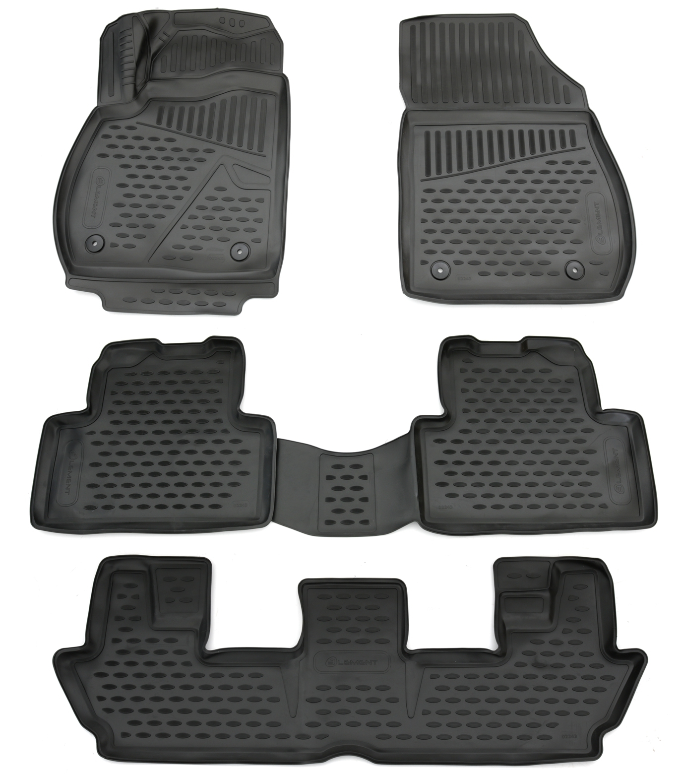 TPE Gummi Fußmatten für Opel Zafira B