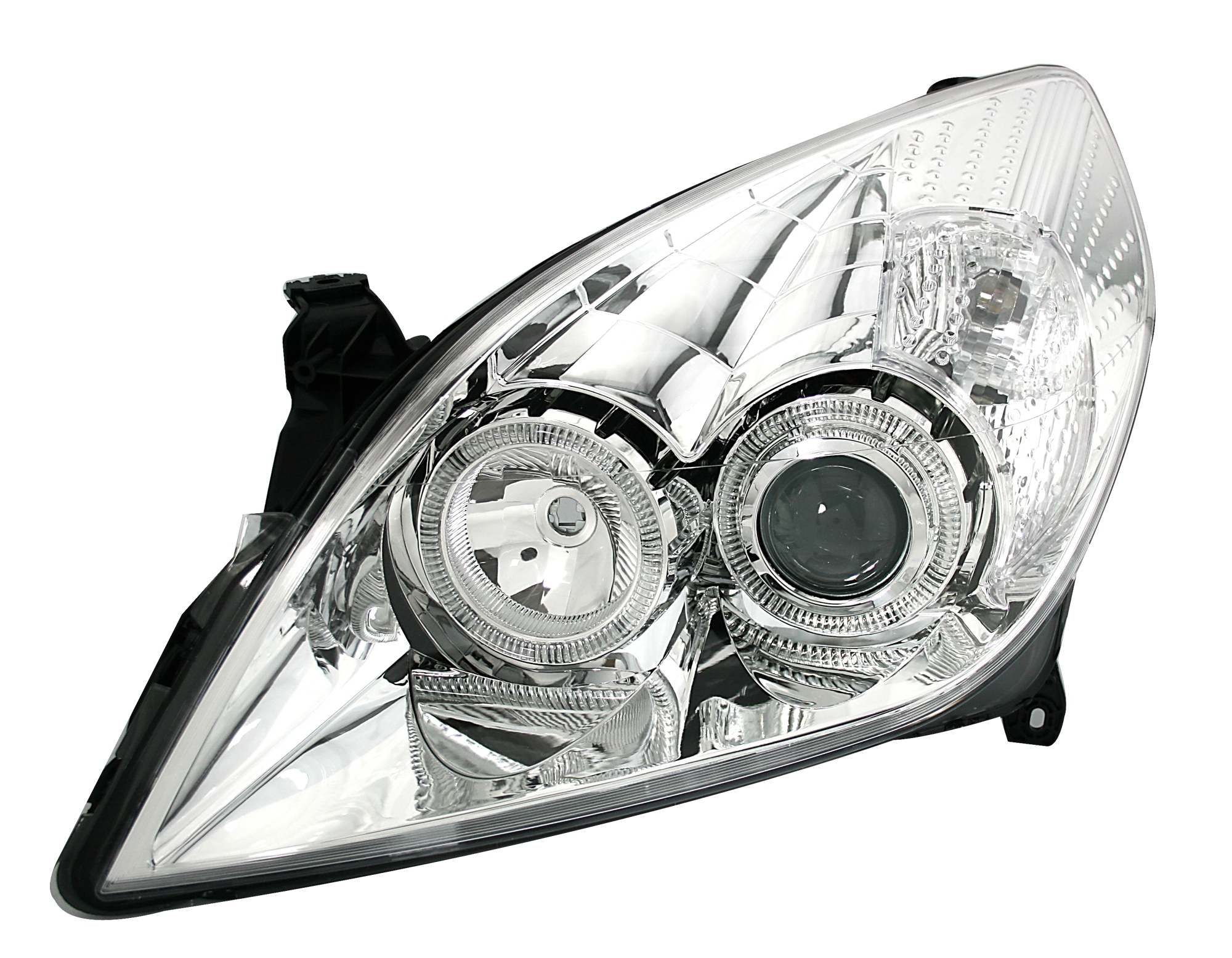 Angel Eyes Scheinwerfer für Opel Vectra C in Chrom