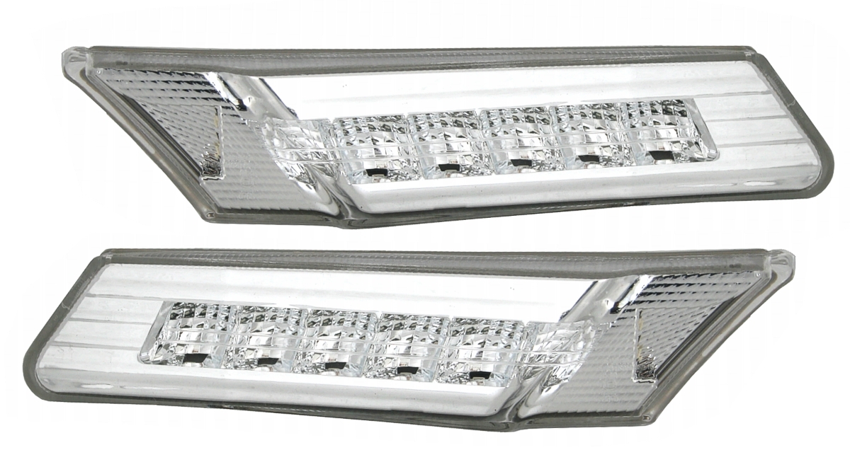 LED Seitenblinker für Porsche 997 / 911 in Chrom