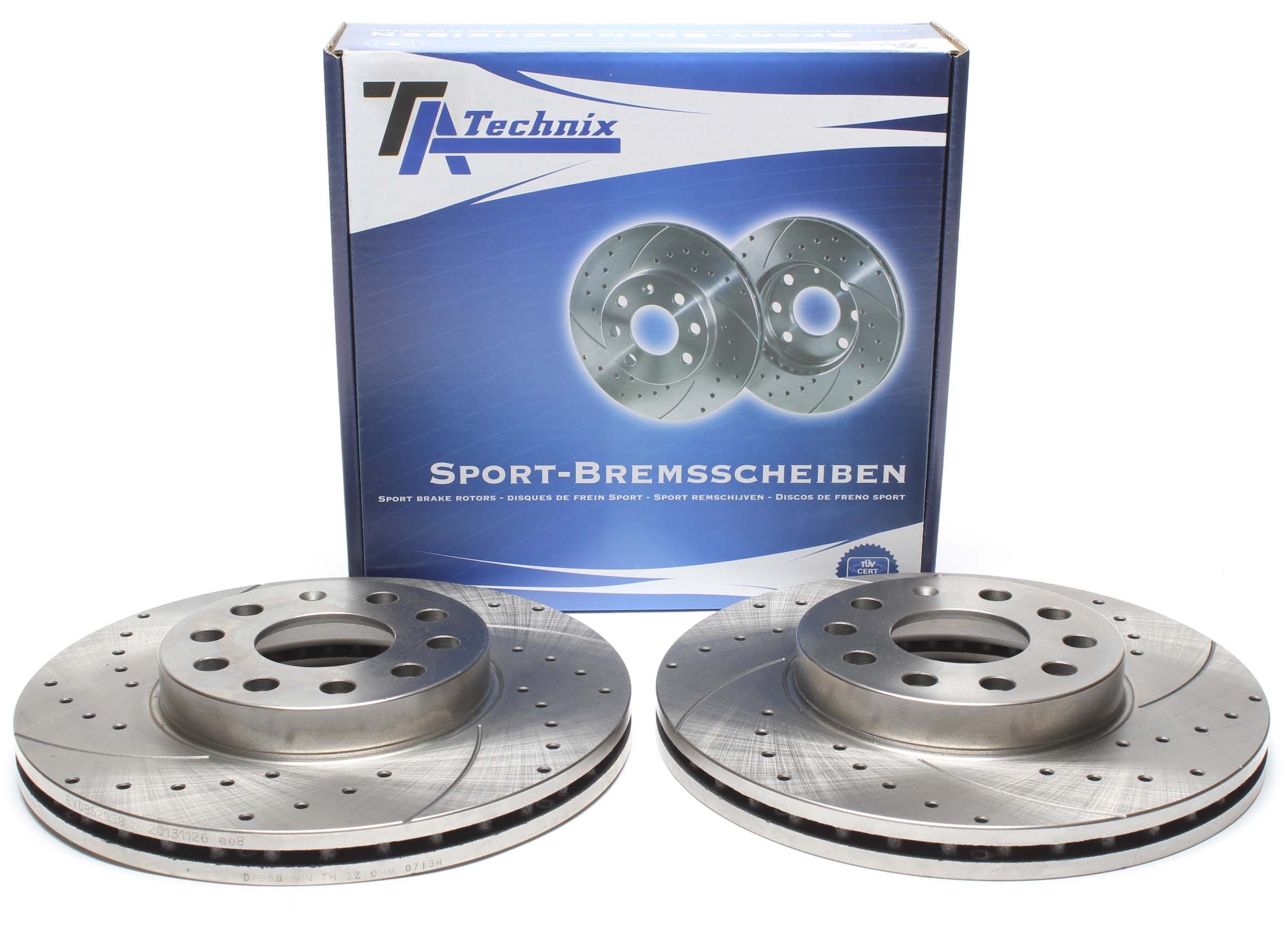 TA-Technix Sport Bremsscheiben Satz / VA