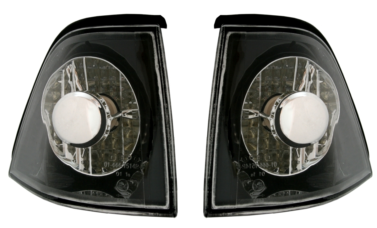 Angel Eyes Scheinwerfer für 3er BMW E36 in Schwarz