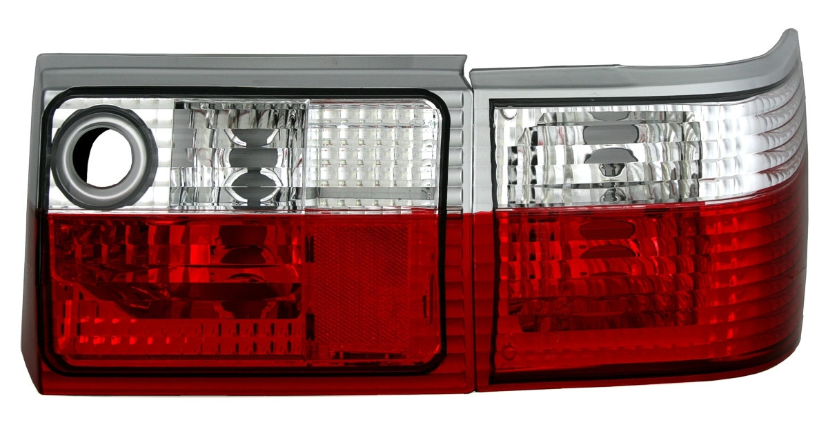 Rückleuchten für Audi 80 Typ 89 in Rot Weiss