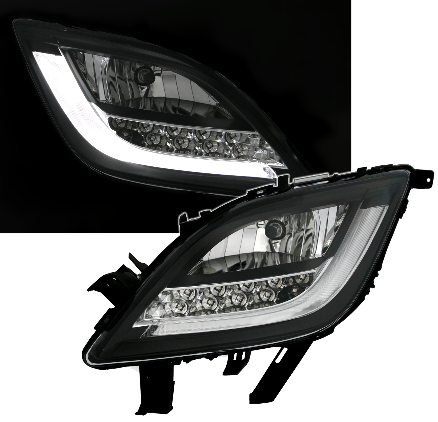 Nebelscheinwerfer für Opel Astra J mit LED Blinker