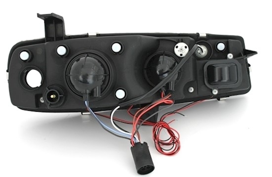 Angel Eyes Scheinwerfer für Opel Calibra in Chrom