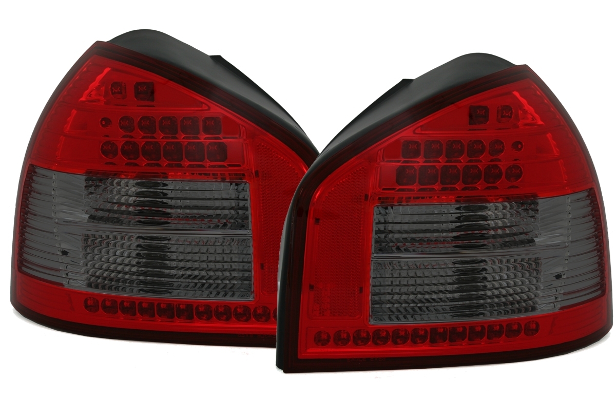 LED Rückleuchten für Audi A3 8L in Rot-Smoke