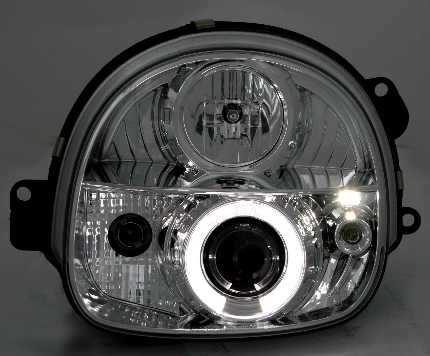 Angel Eyes Scheinwerfer Renault Twingo in Chrom   
