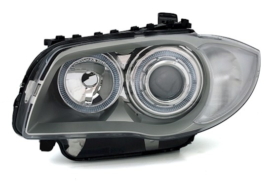 Angel Eyes Scheinwerfer für 1er BMW E8_ in Silber