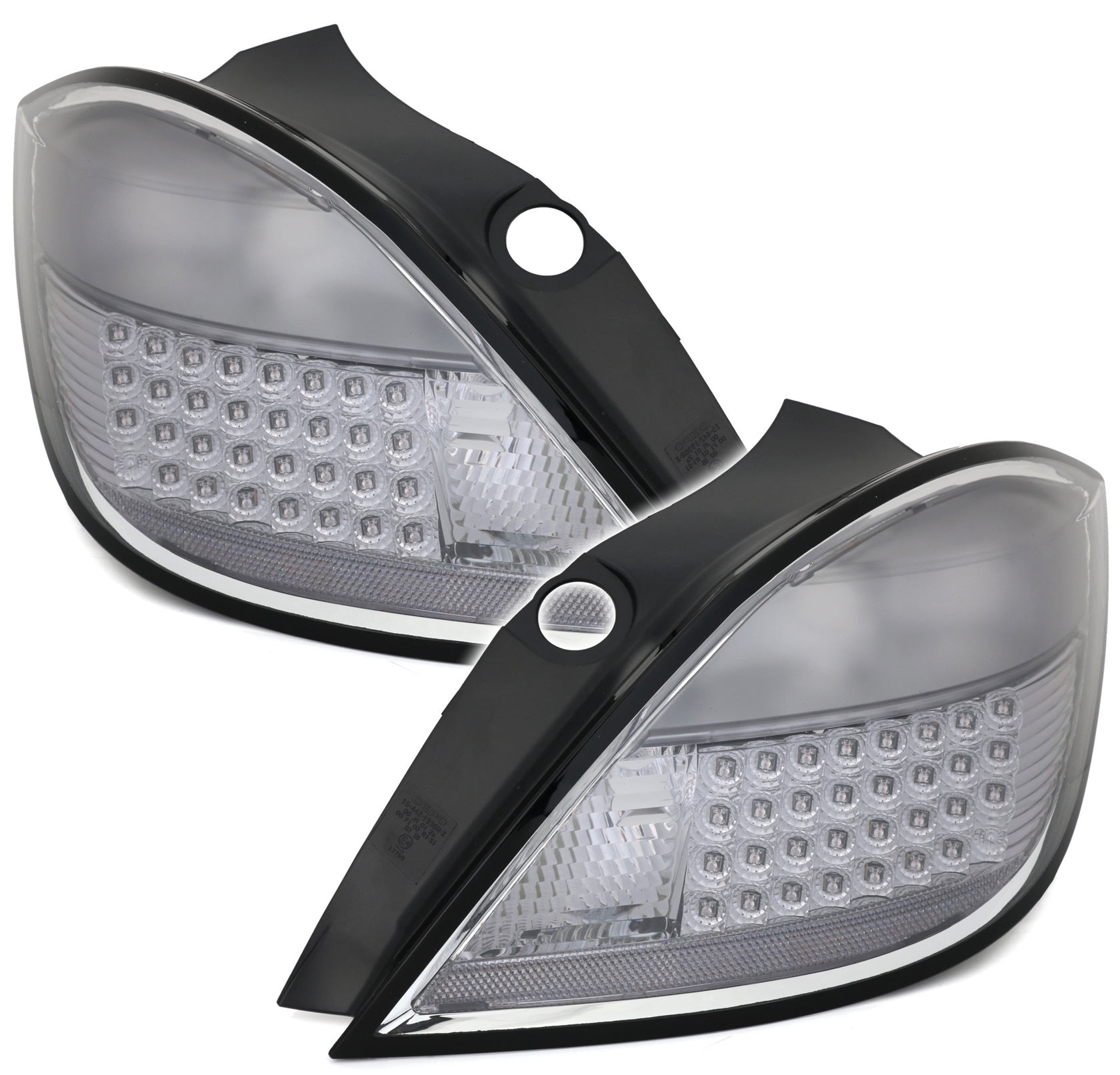 LED Rückleuchten Set für Opel Astra H in Smoke