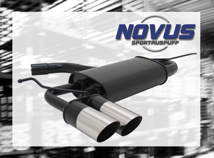 NOVUS ESD für Audi A3 8PA Seat Leon 2x76mm MS