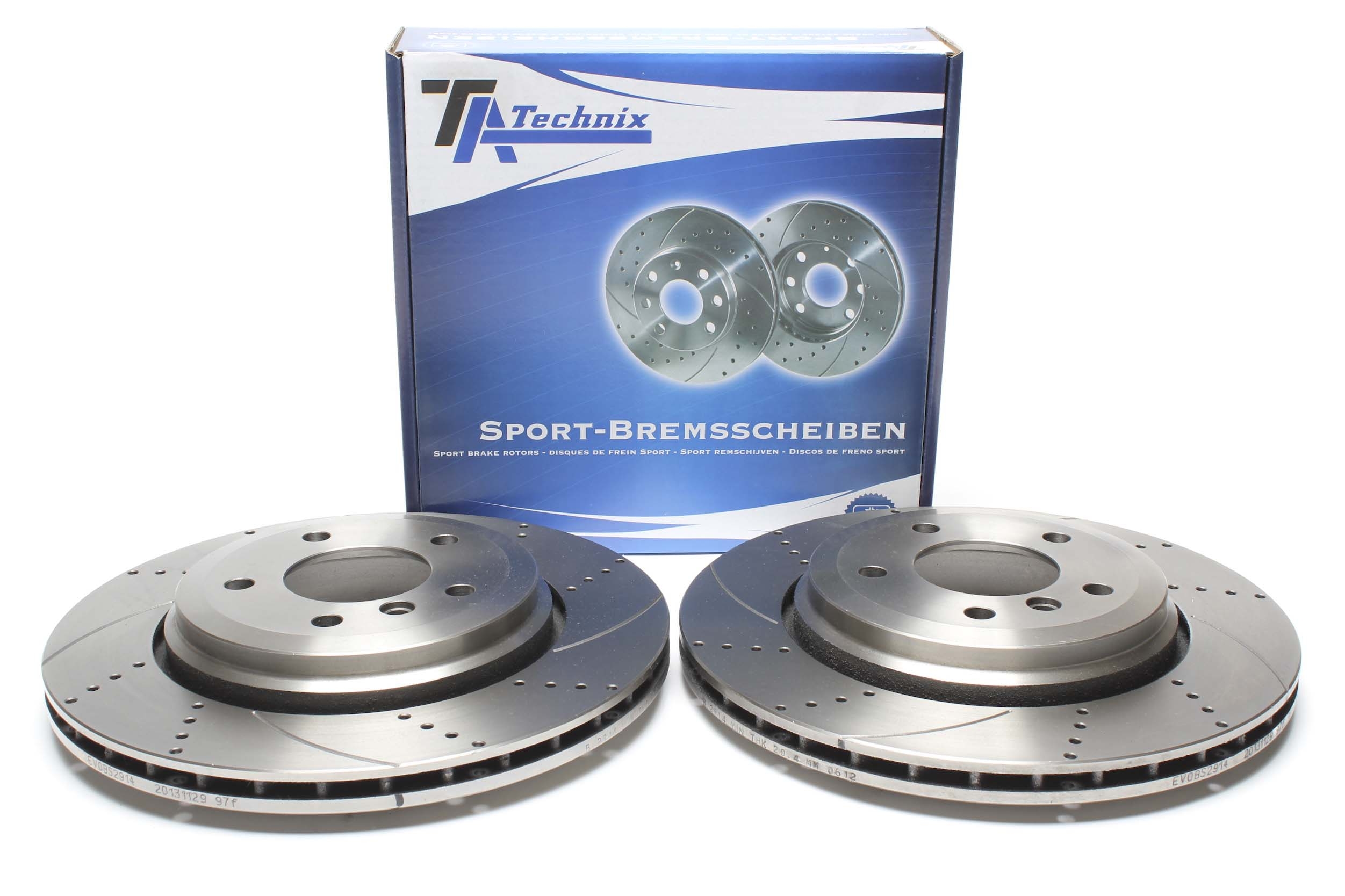 TA-Technix Sport Bremsscheiben Satz / HA