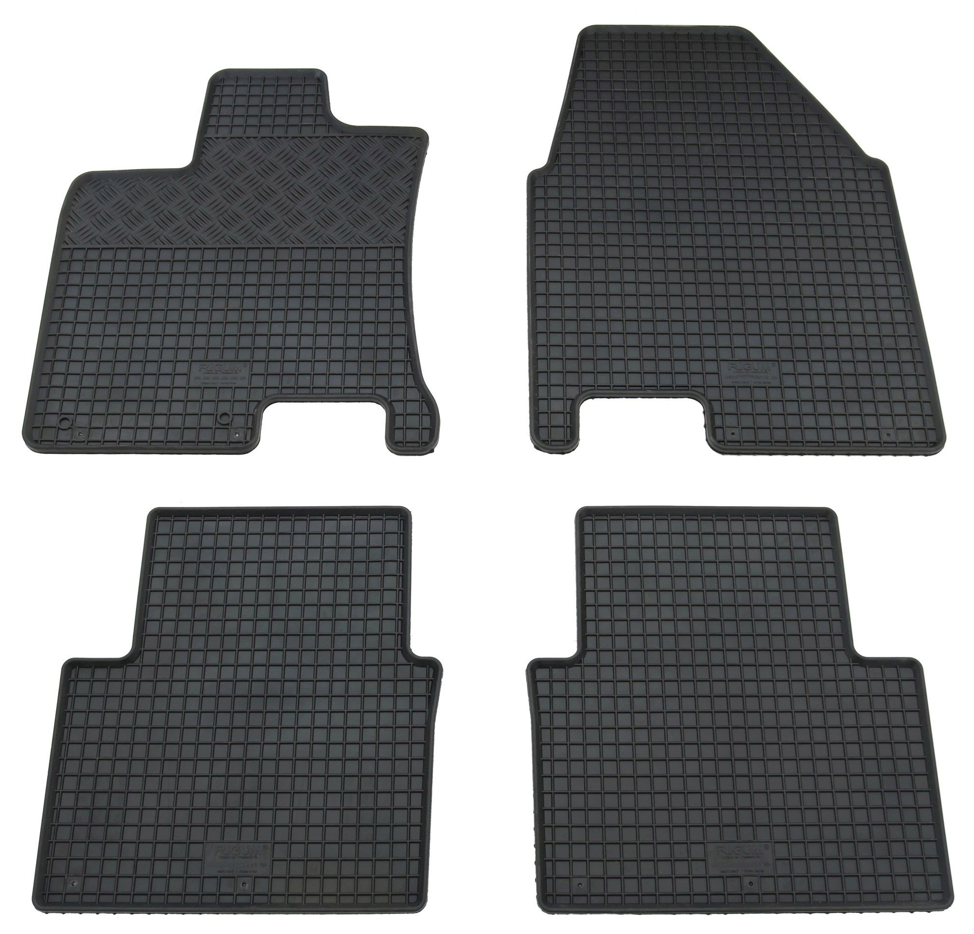 Gummi Fußmatten für Nissan Qashqai +2