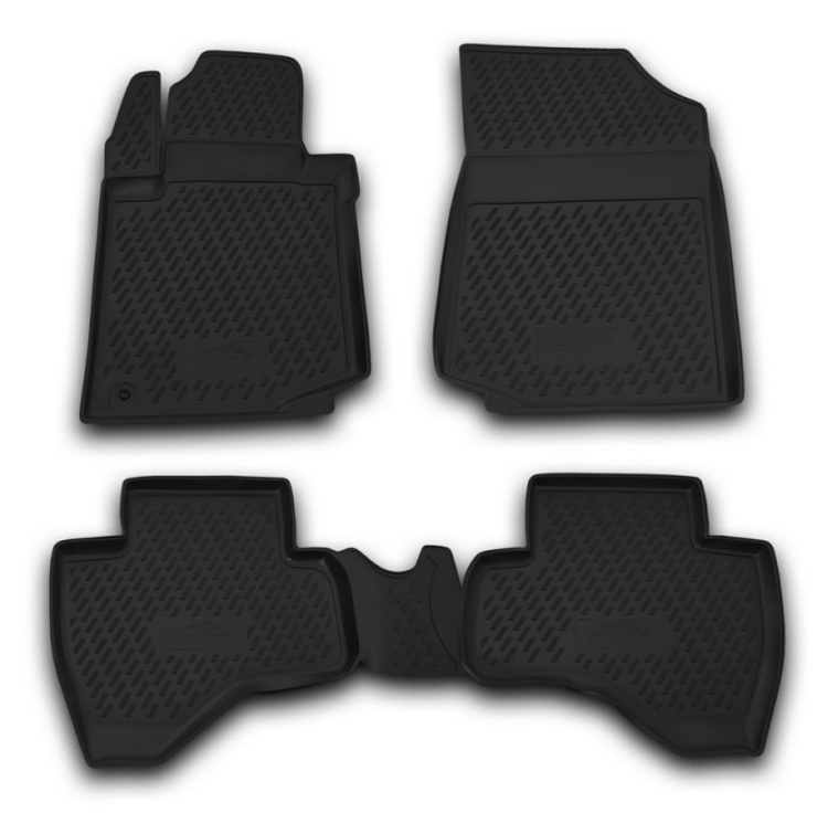 TPE Gummi Fußmatten für Peugeot 107