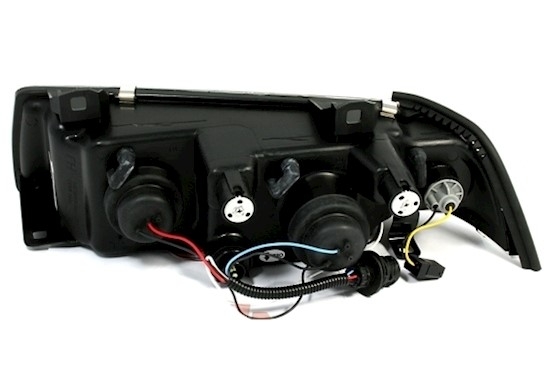 Angel Eyes Scheinwerfer für 3er BMW E36 in Chrom