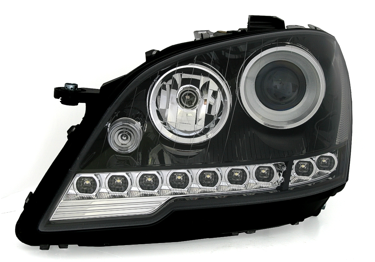 Scheinwerfer Set für Mercedes W164 in Schwarz