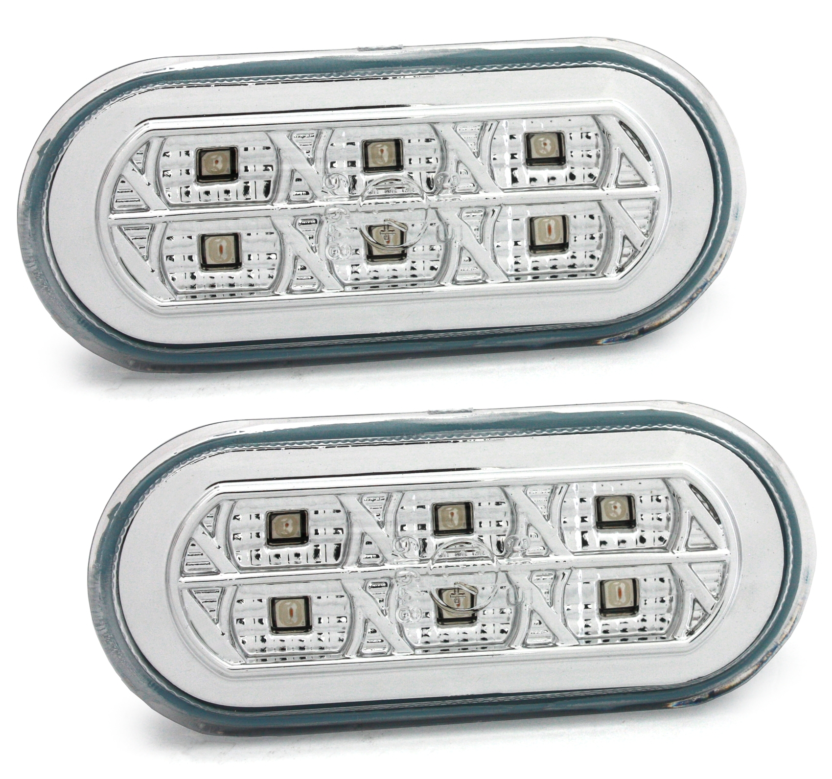 LED Seitenblinker für VW / Seat / Ford in Chrom