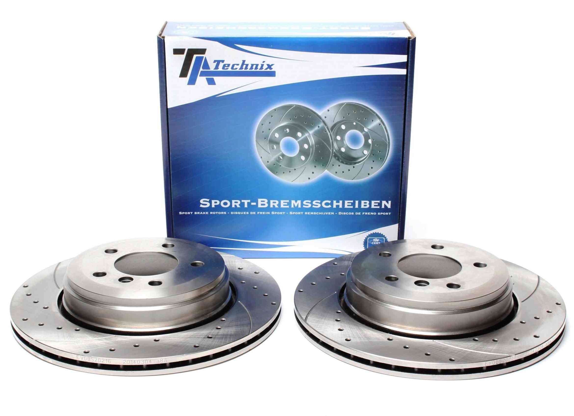 TA-Technix Sport Bremsscheiben Satz / HA