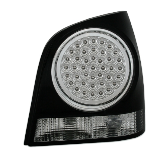 LED Rückleuchten Set für VW Polo 9N in Schwarz
