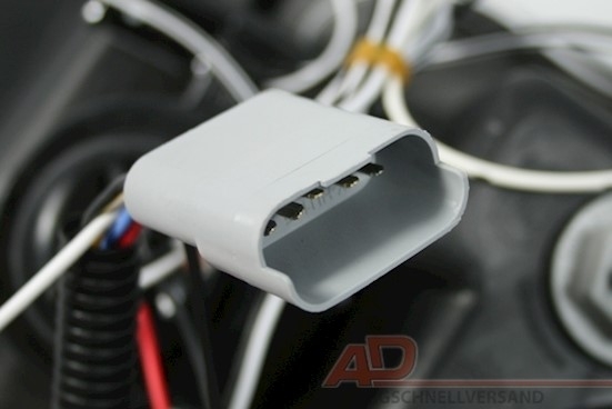 Angel Eyes Scheinwerfer Chrom für Renault Clio B