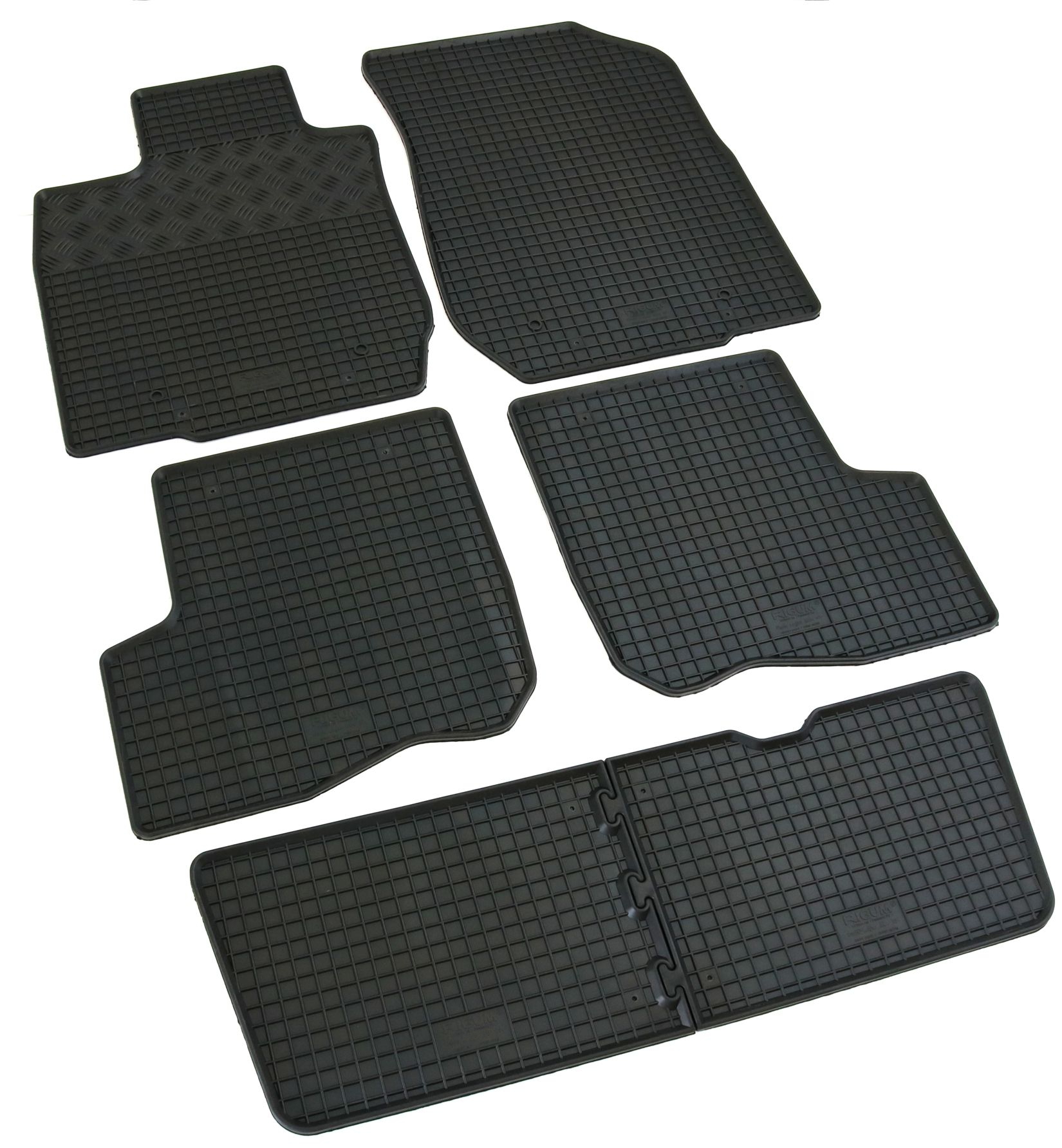 Gummi Fußmatten für Dacia Logan MCV