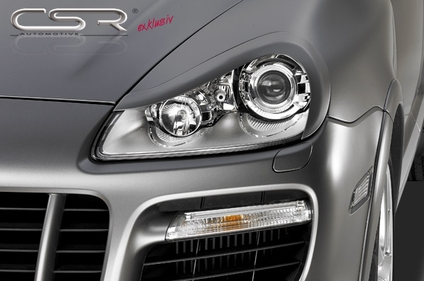 CSR Scheinwerferblenden für Porsche Cayenne 1