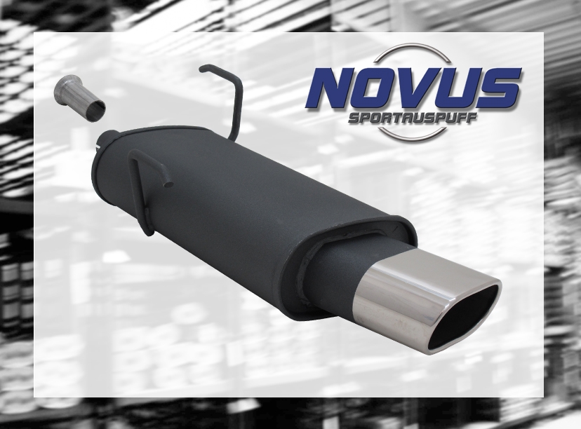 NOVUS ESD für PEUGEOT 206 135 x 75mm Oval