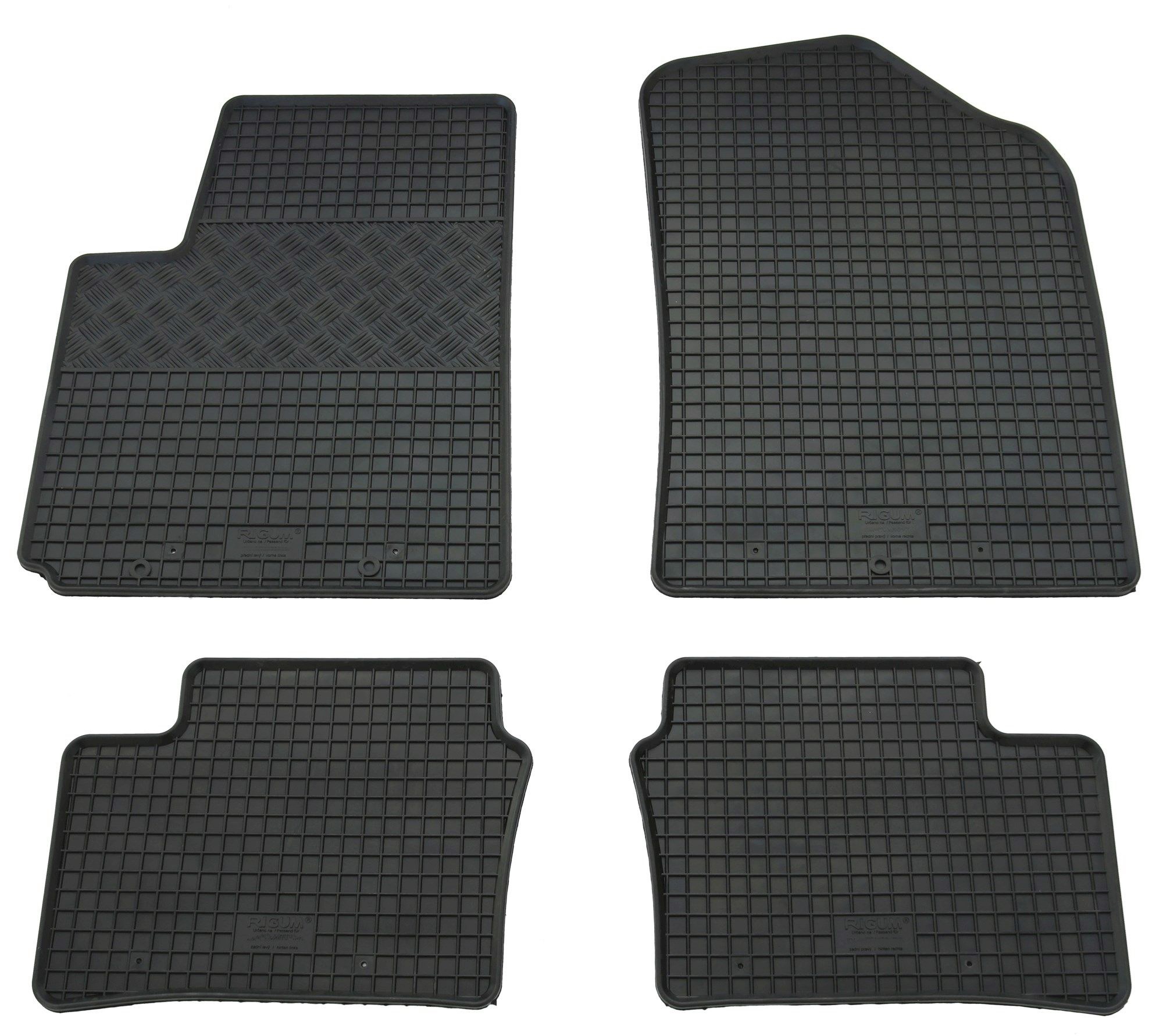 Gummi Fußmatten für Kia Picanto 2