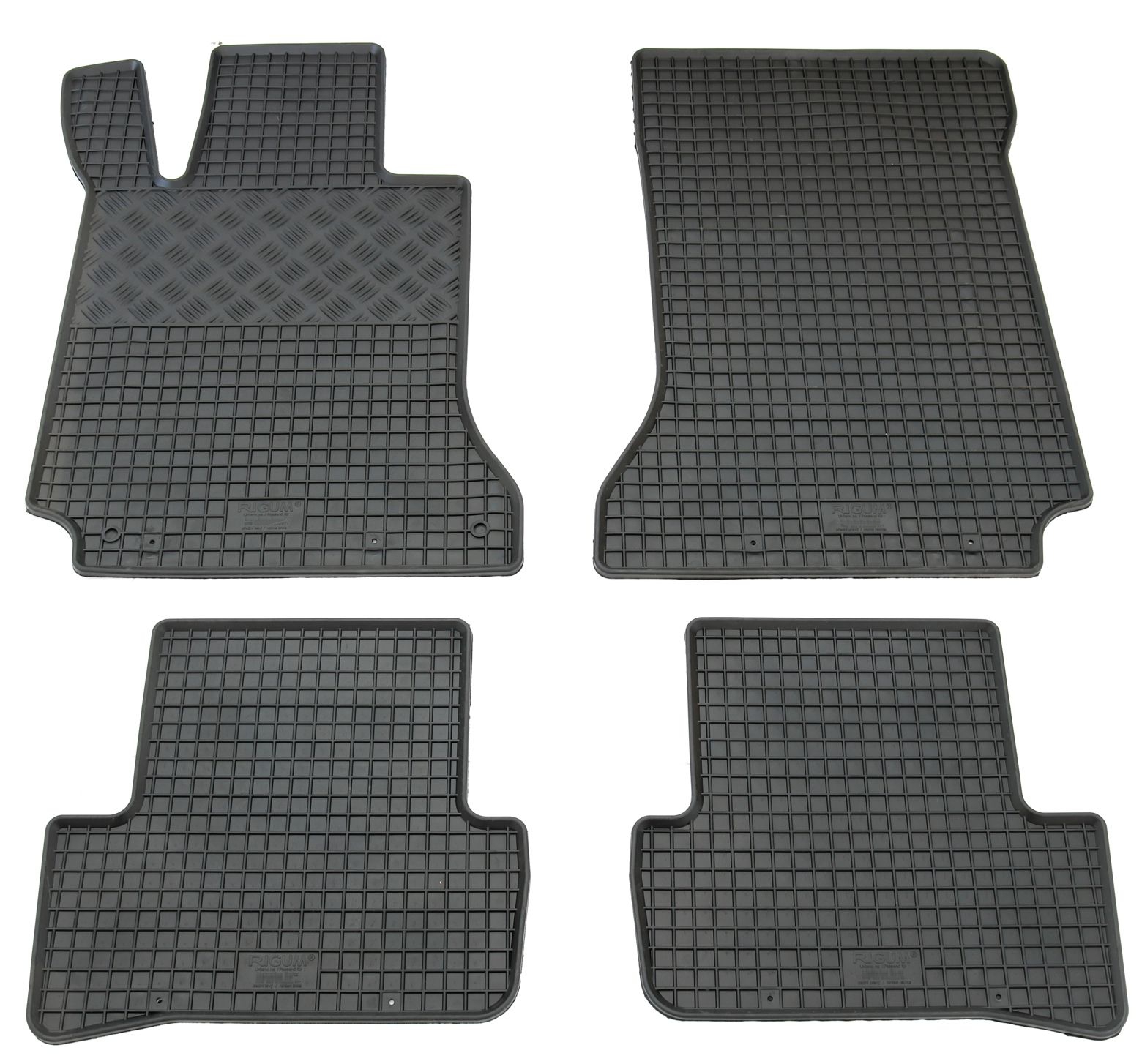 Gummi Fußmatten für Mercedes C-Klasse W204 / S204
