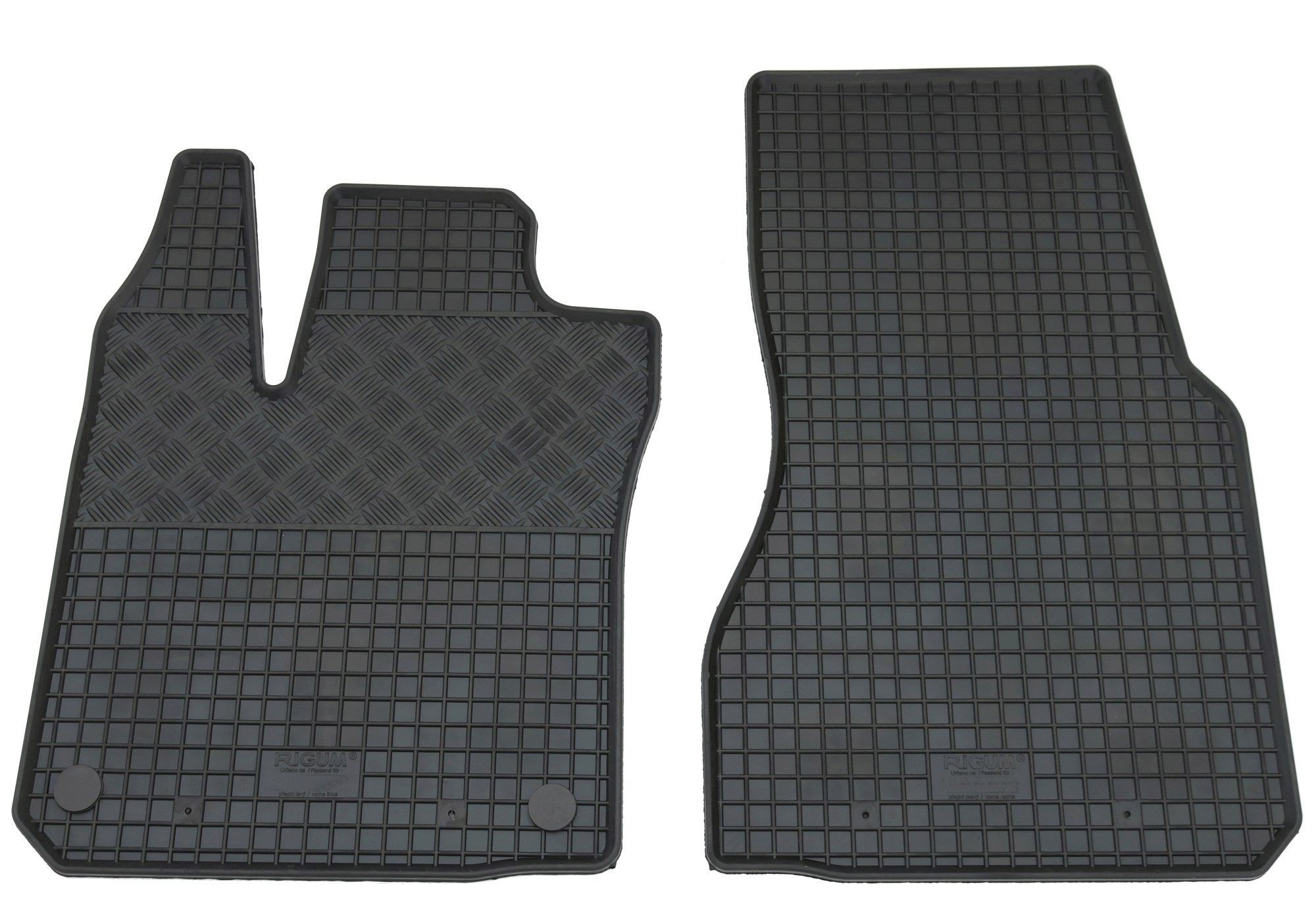 Gummi Fußmatten für Smart ForTwo 453