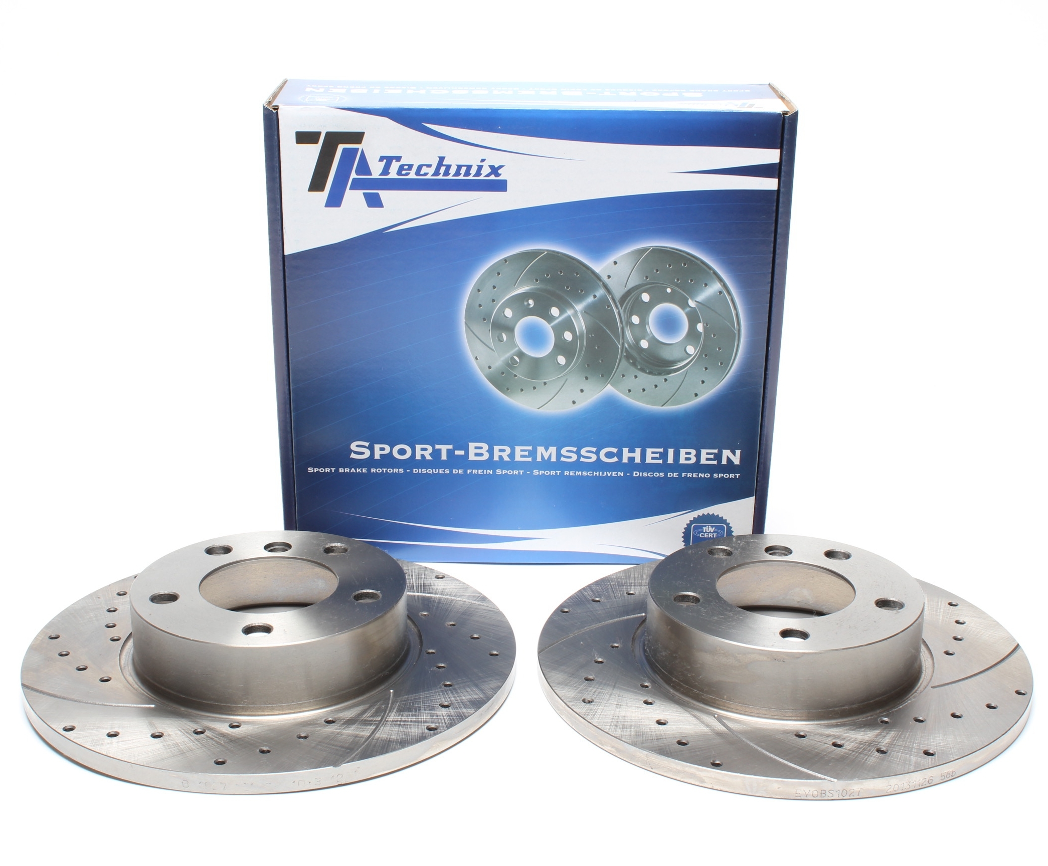 TA-Technix Sport Bremsscheiben Satz / VA