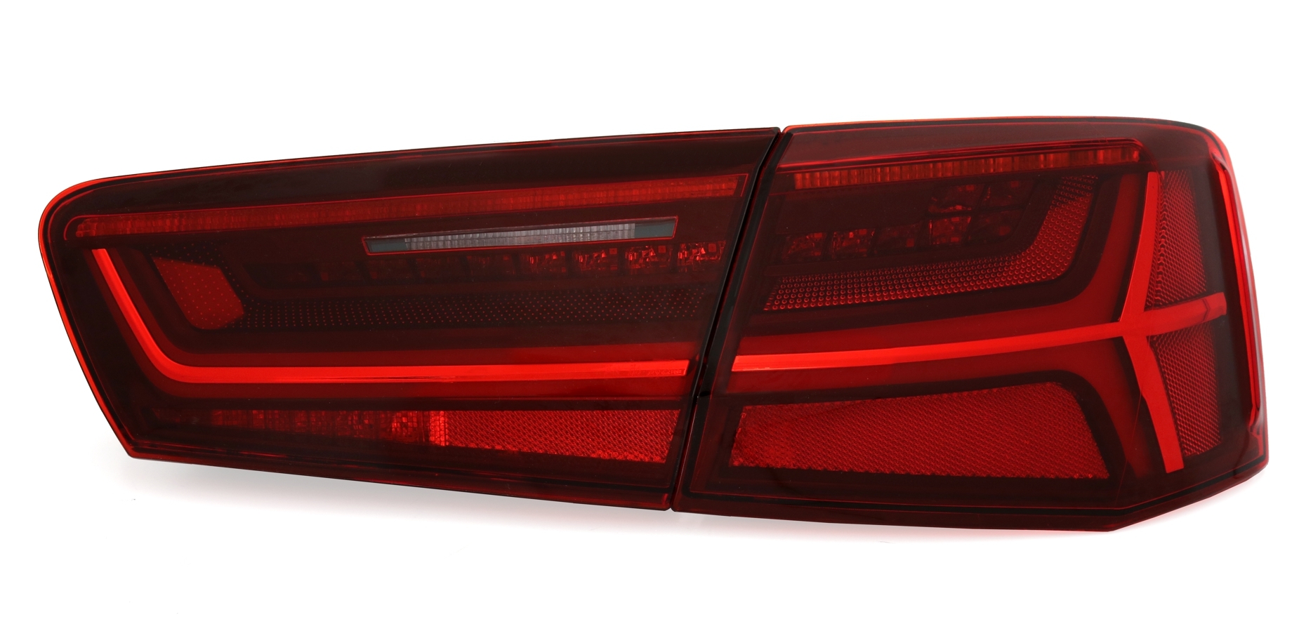 LED Rückleuchten Set für Audi A6 C7 Limo in Rot