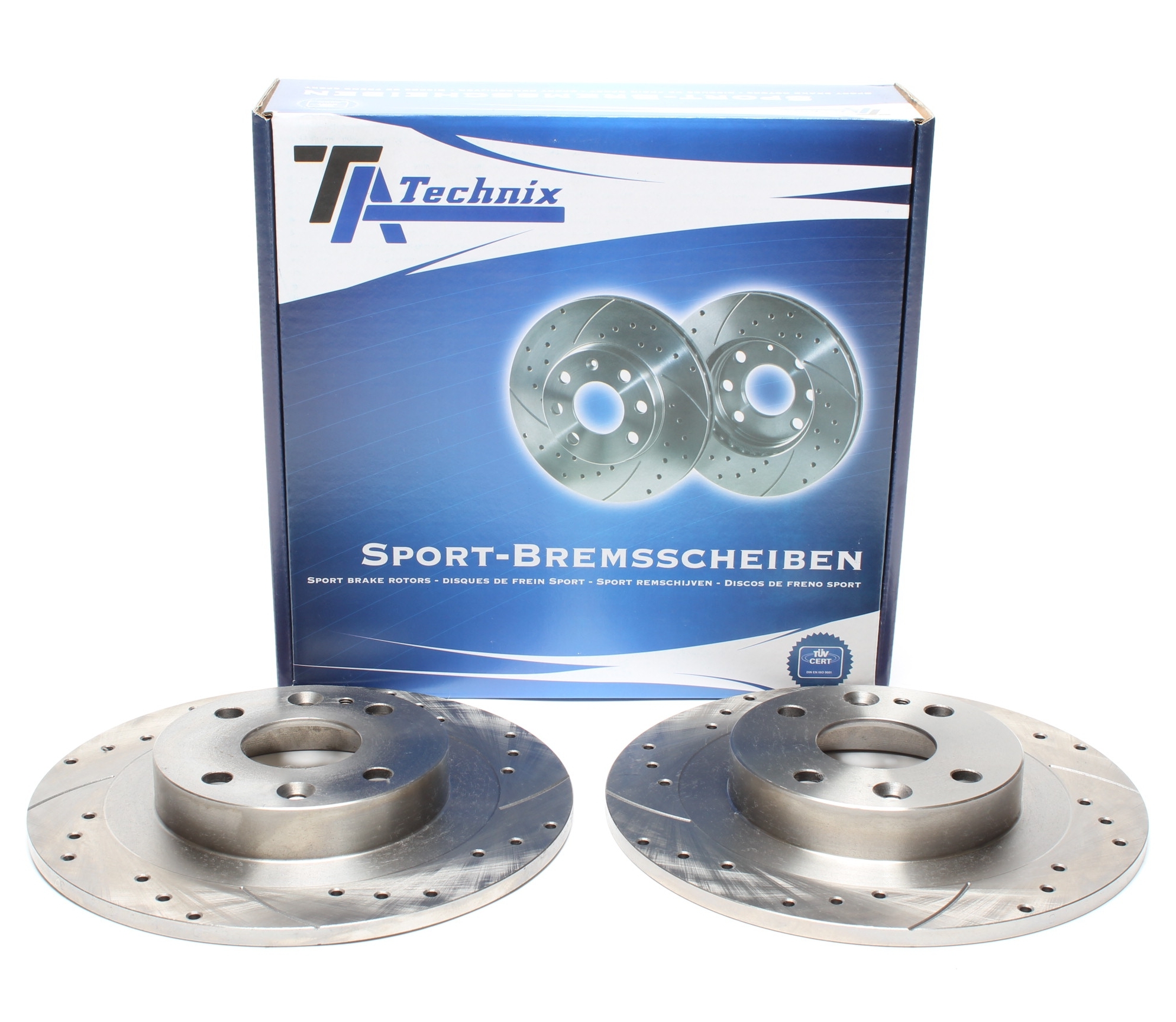 TA-Technix Sport Bremsscheiben Satz / HA