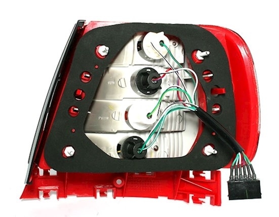 LED Rückleuchten Set für Audi A4 B5 in Rot-Smoke