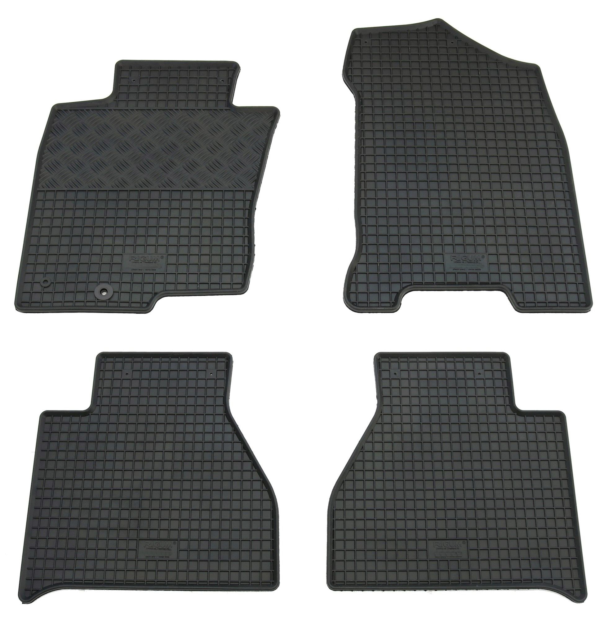 Gummi Fußmatten für Nissan Navara 4