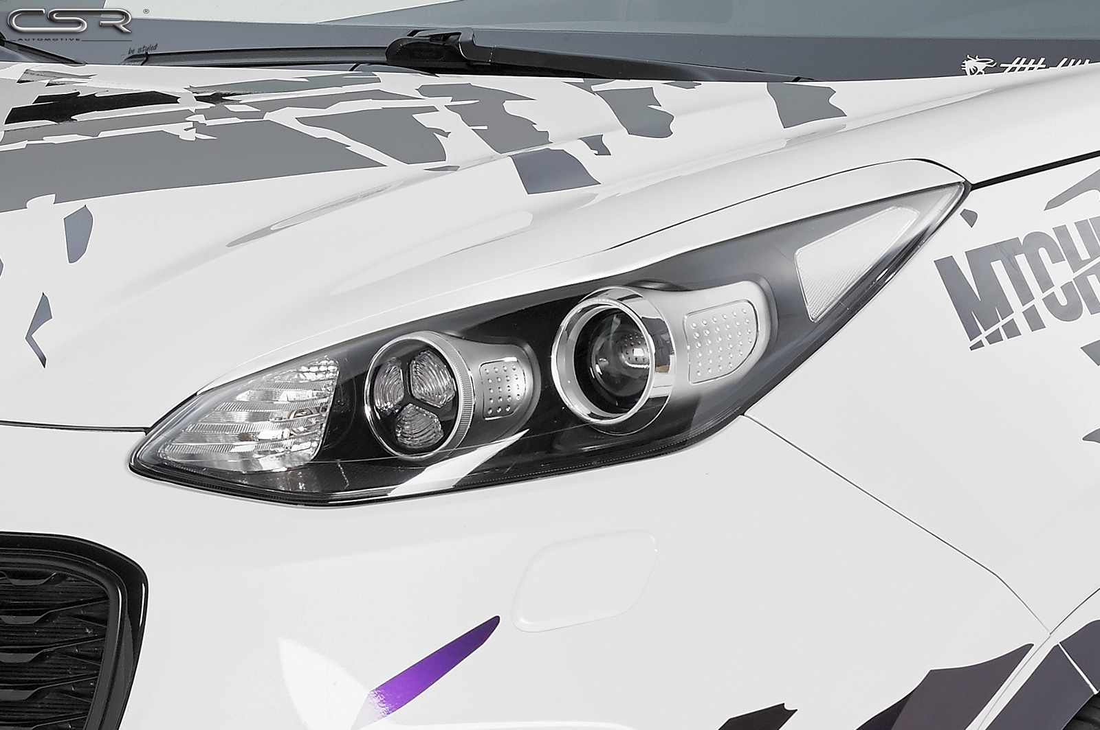 CSR Scheinwerferblenden für Kia Sportage 4 Typ QL