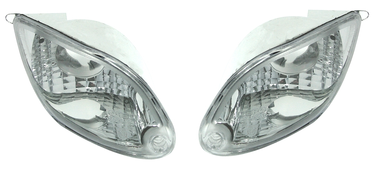 Frontblinker für Ford Focus MK1 in Klarglas Chrom 