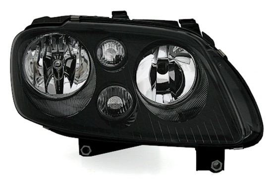 Scheinwerfer für VW Touran / schwarz, rechts