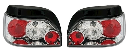 Rückleuchten für Renault Clio 1 in Chrom