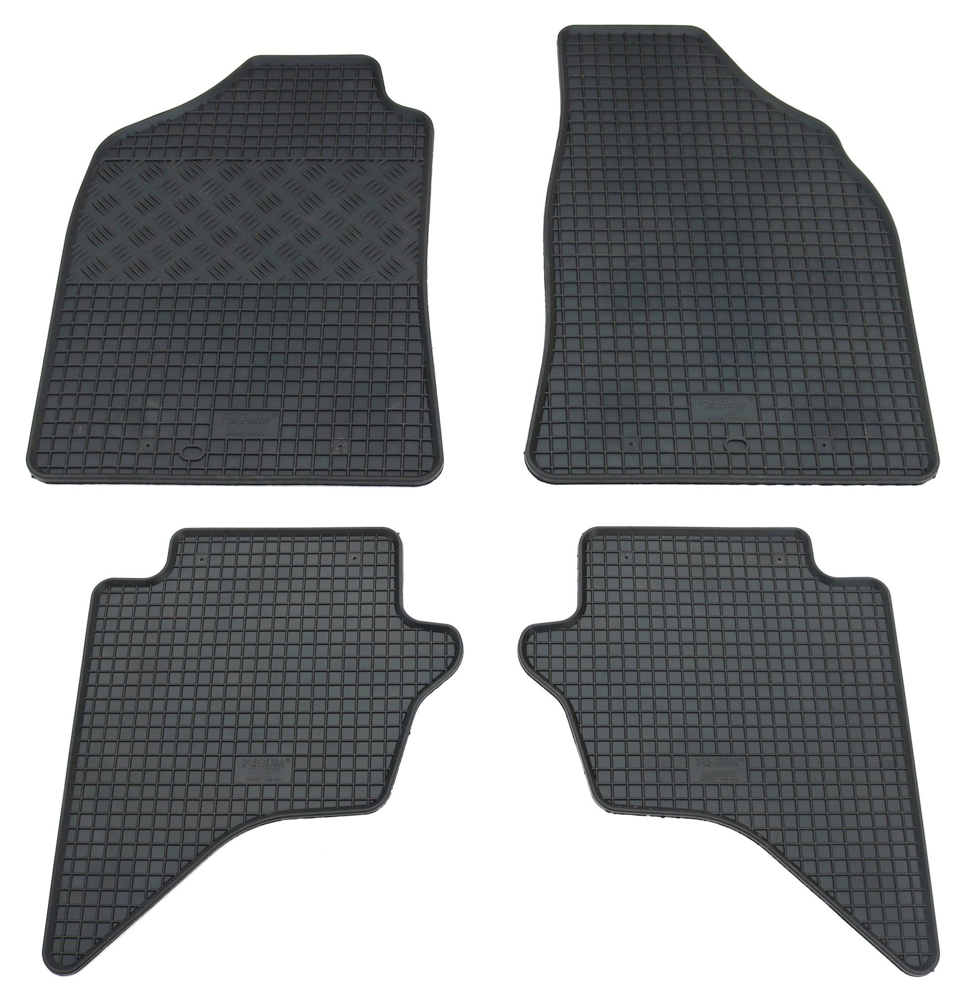 Gummi Fußmatten für Ford Ranger 3 + Mazda BT-50