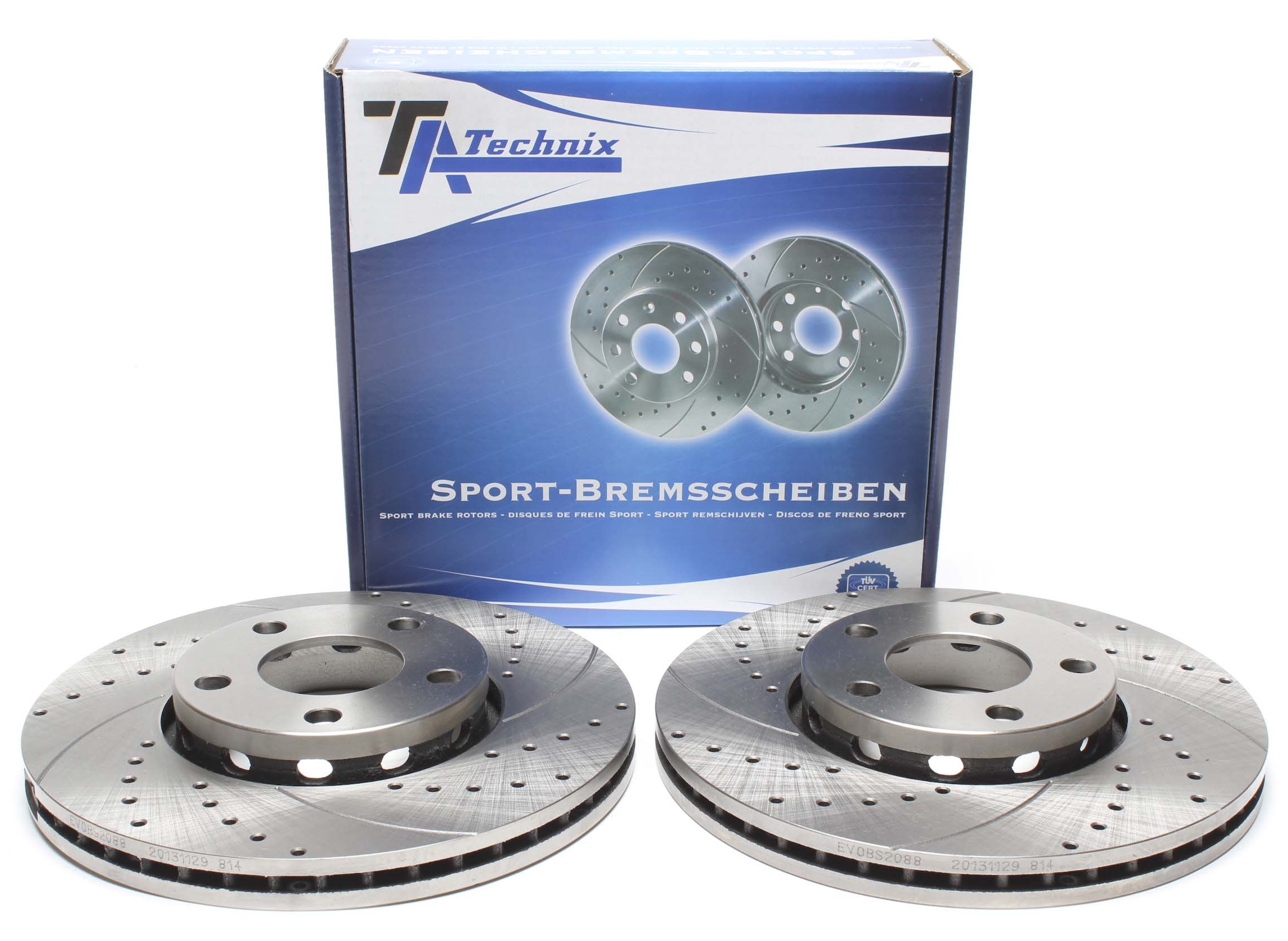TA-Technix Sport Bremsscheiben Satz / VA