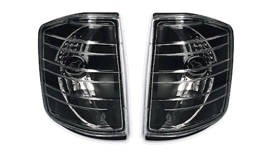 Scheinwerfer für Mercedes 190 W201 in Schwarz