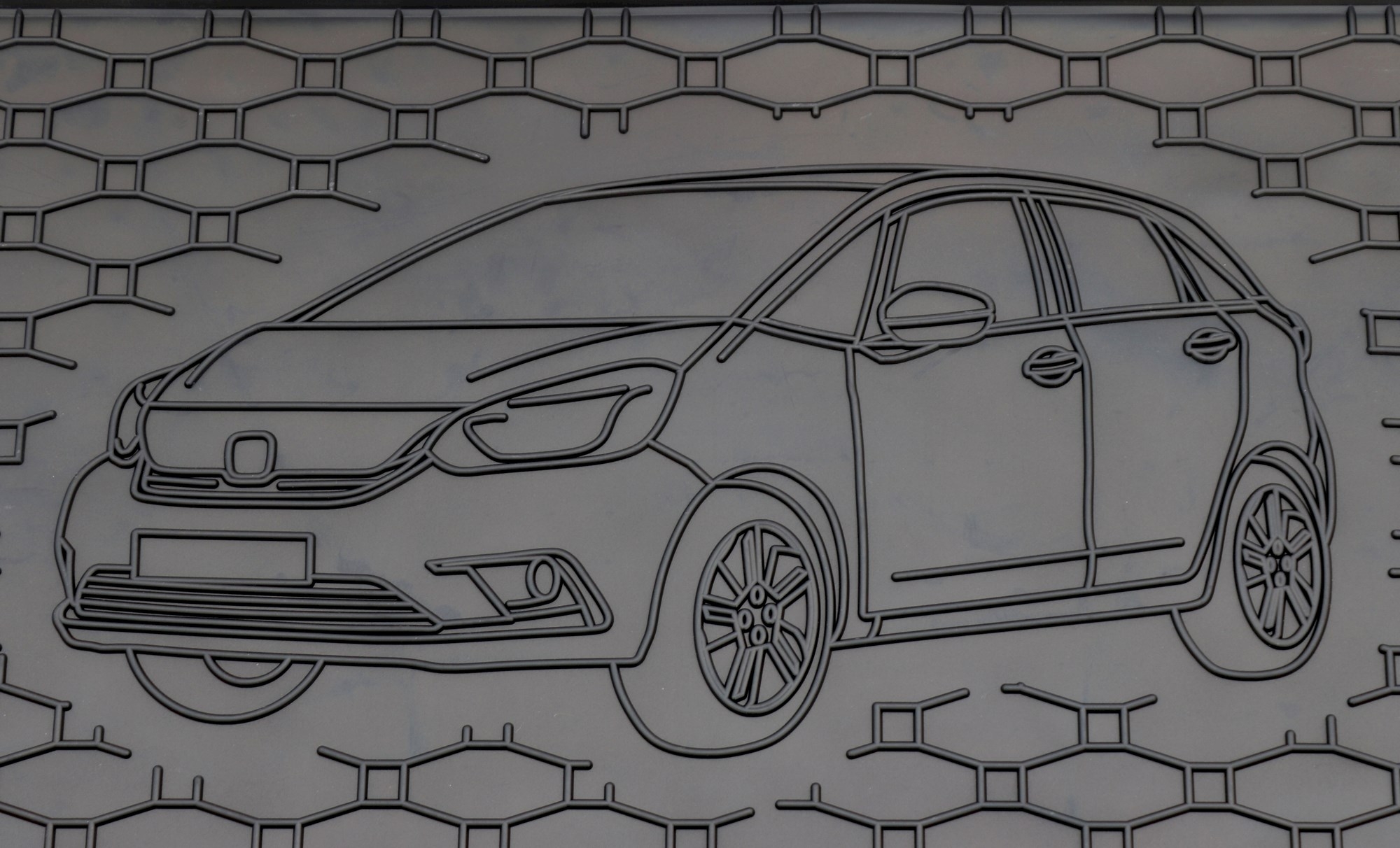 Kofferraumwanne für Honda Jazz Hybrid