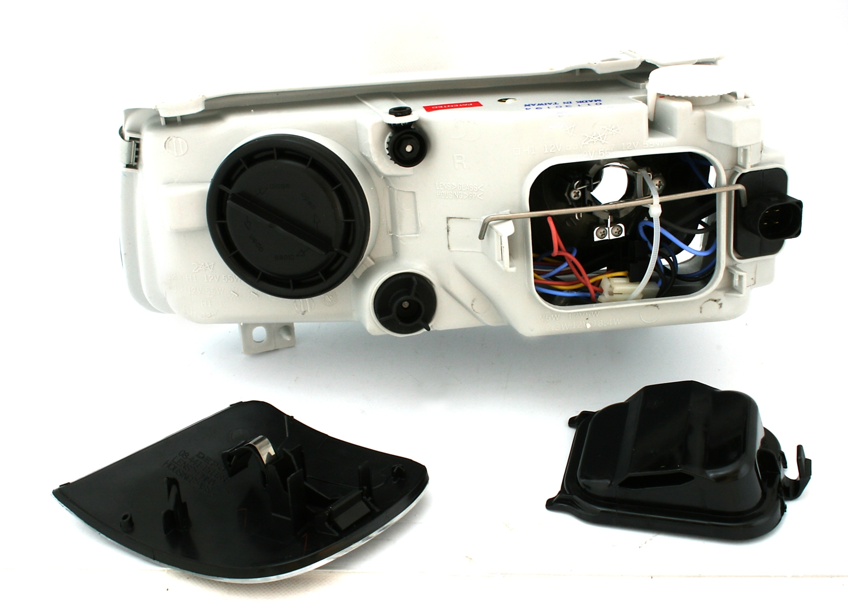 Angel Eyes Scheinwerfer für VW Passat 35i in Chrom