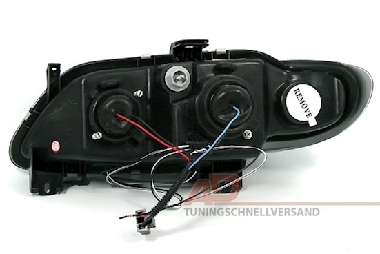 Angel Eyes Scheinwerfer für Renault Megane in Chro