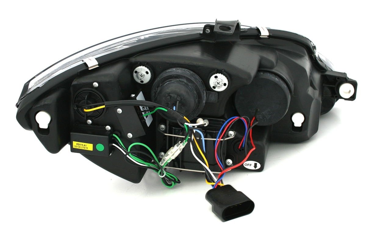 Scheinwerfer mit LED für Seat Leon in Chrom