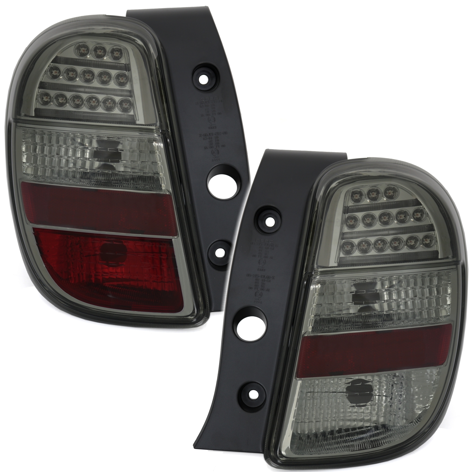 Rückleuchten Set für Nissan Micra 4 in Smoke