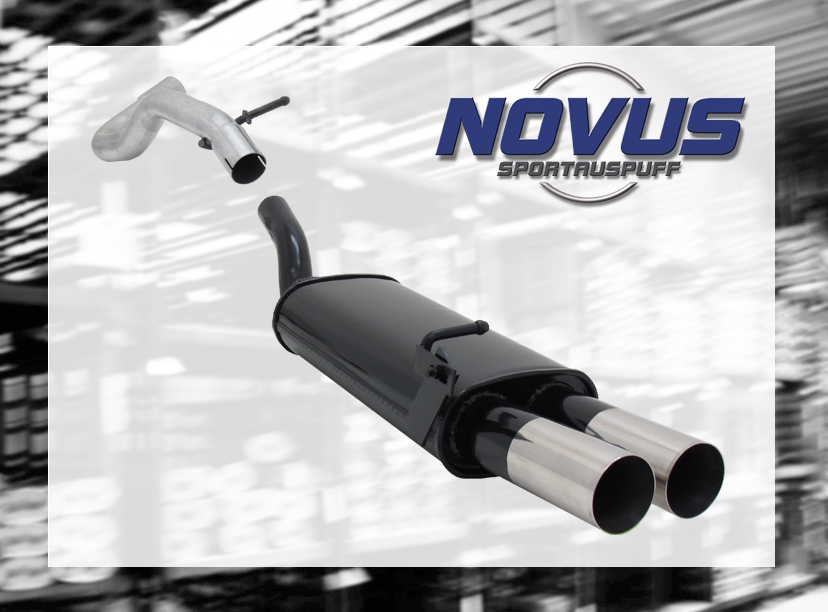 NOVUS ESD für VW Golf 4 + Audi A3 2x76mm RL-Design