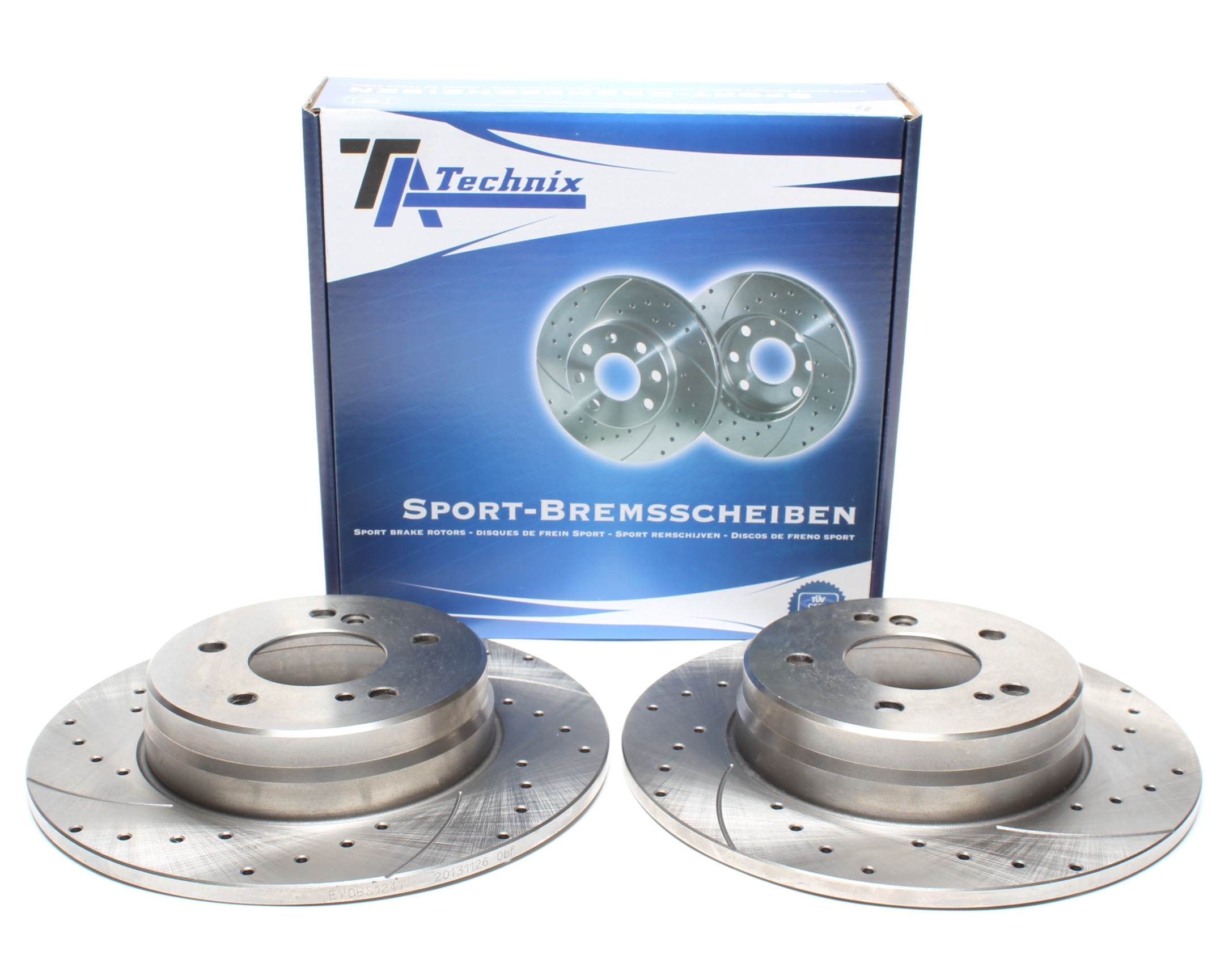 TA-Technix Sport Bremsscheiben Satz / HA